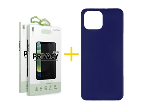 Conjunto De Películas De Ecrã Para Iphone 16 Gandy Azul (2un)