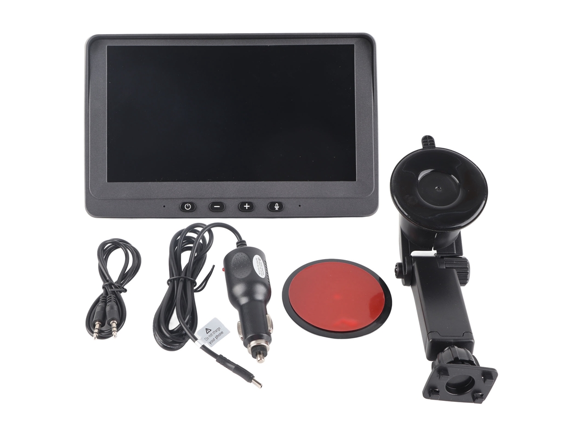 Reprodutor Carro Portátil 7" Tela Touch Com Carplay E Android Auto