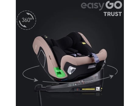 Cadeira Auto I-Size EASY-GO Trust Taupe