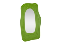 Espelho De Parede Verde Dafne Cm 90x4x165 Único / Verde