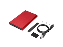 Enclosure Hd Externo LAXISCREED Vermelho
