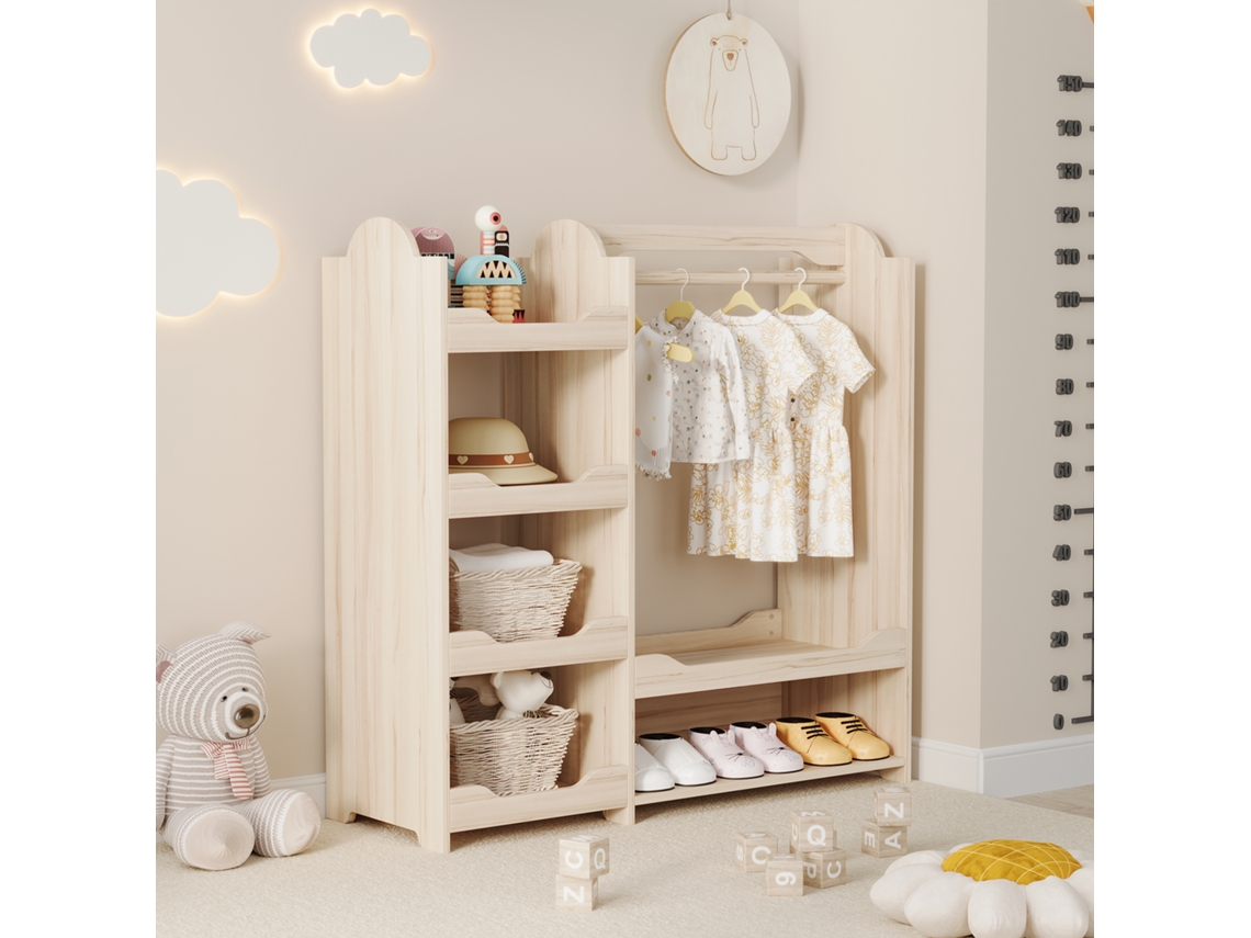 Guarda Roupa infantil, 110x39x110cm, VELTRIX