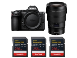 Z5 Ii + 14 24mm F/2.8 S + 3 Sandisk 256gb Extreme Pro Uhs ii Sdxc + Ebook “20 Dicas para Fotos Que Impressionam” NIKON
