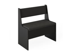 Bancada de Canto para Sala de Jantar Roman 41.5x76.6cm Preto VICCO