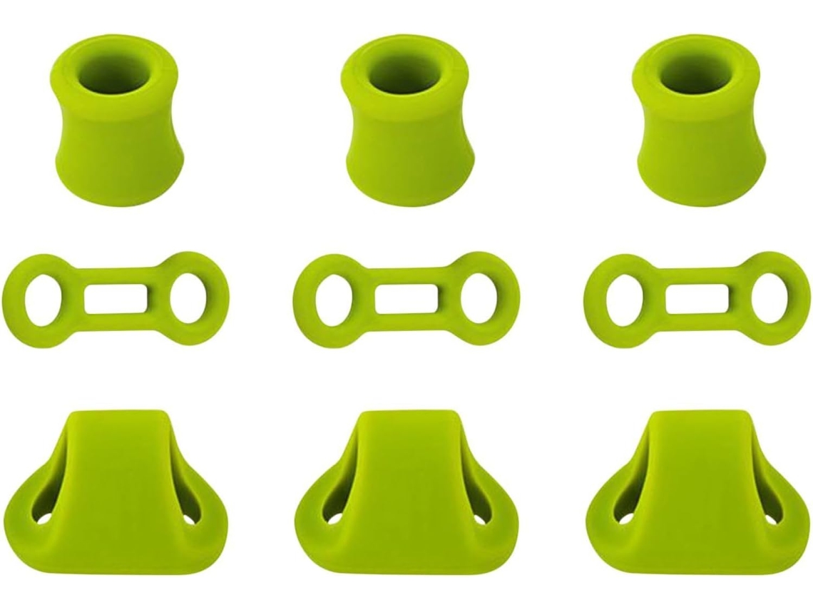 Anel Posicionador de Silicone para Escalada - Mosquetão Rapel Com
