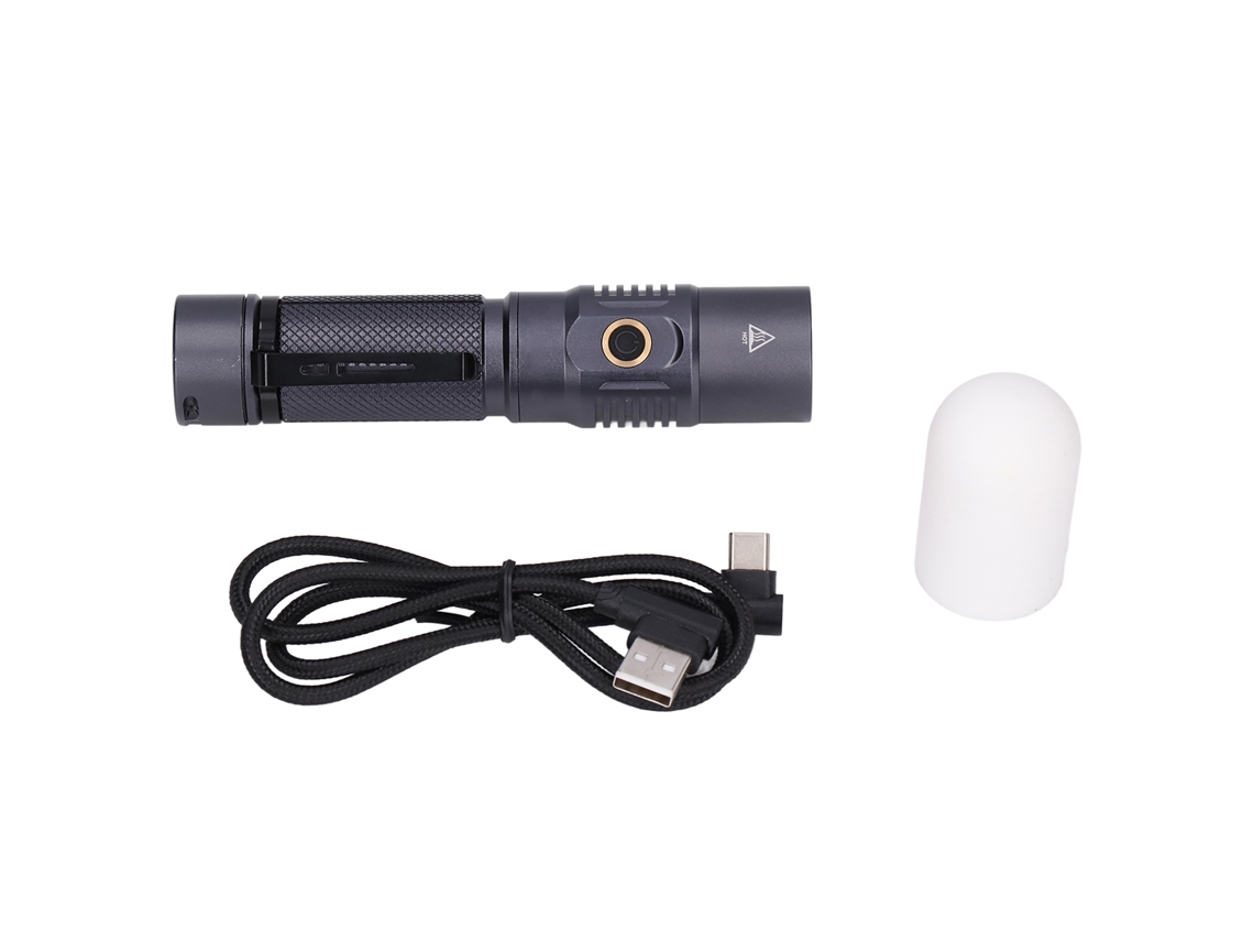 Rebe-linterna Super Brilhante T40 Recarregável Usb Mini Impermeável Para Camping, Trekking E Emergências