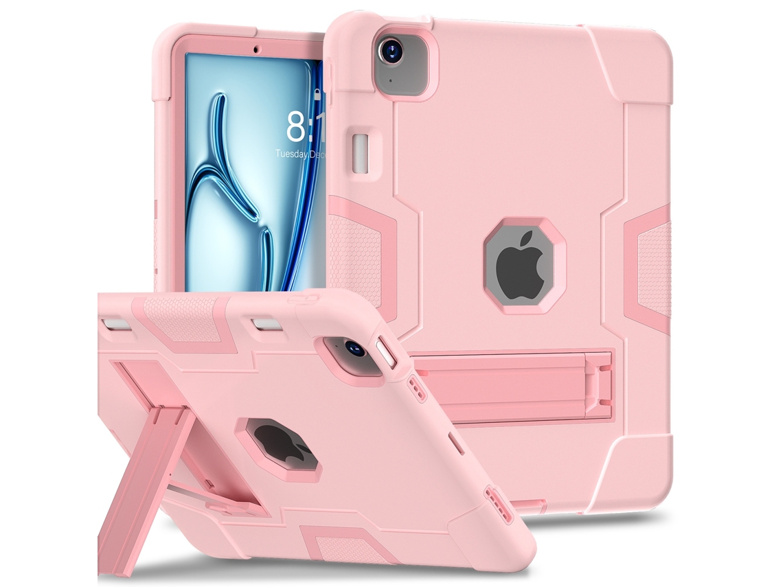 Capa Para Tablet Lurelia, Compatível Com Ipad Air/ipad 5, Ouro Rosa, Silicone, Função Sono, Proteção Antiquedas