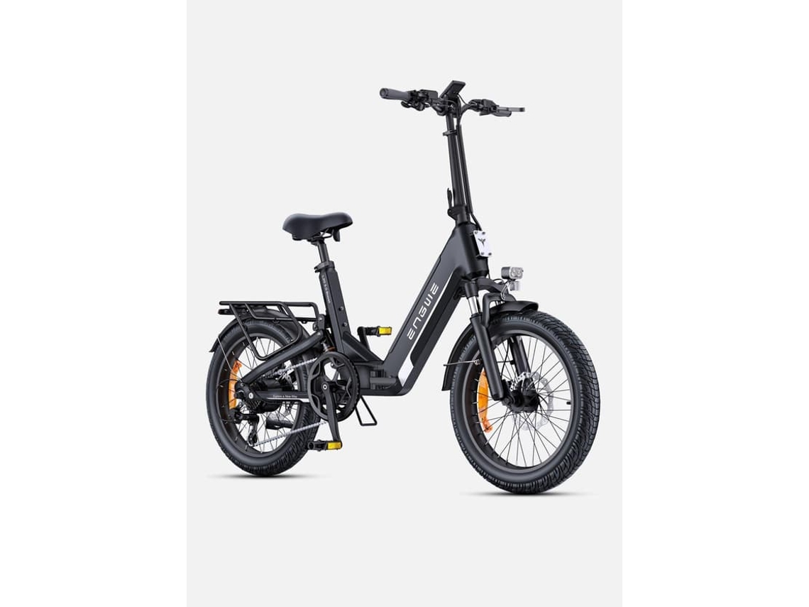 Bicicleta Elétrica Engwe L20 3.0 Boost Para Adulto, Motor De 250 W, Bateria De 48 V 13,5 Ah, Autonomia De 120 Km Em Modo Assistido, Suspensão Total Co