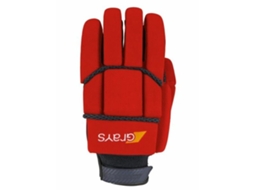 Luvas de Hóquei para Unissexo GRAYS HOCKEY (S - Vermelho)