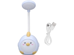 Luminária De Mesa Led Fofa, Luz Suave, Luminária De Mesa Com Carregamento Usb Para Estudantes, Luminária Para Casa Ou