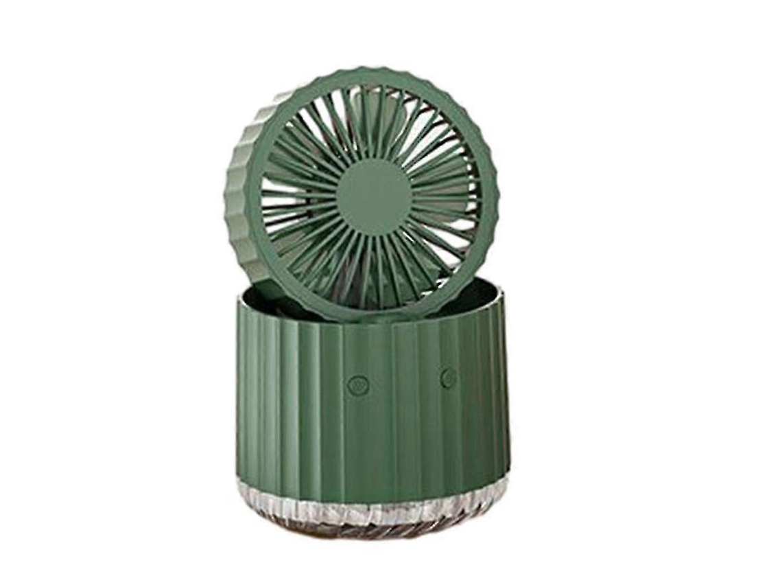 Mini Ventilador Recarregável USB, Silencioso, 3 Velocidades MDUG