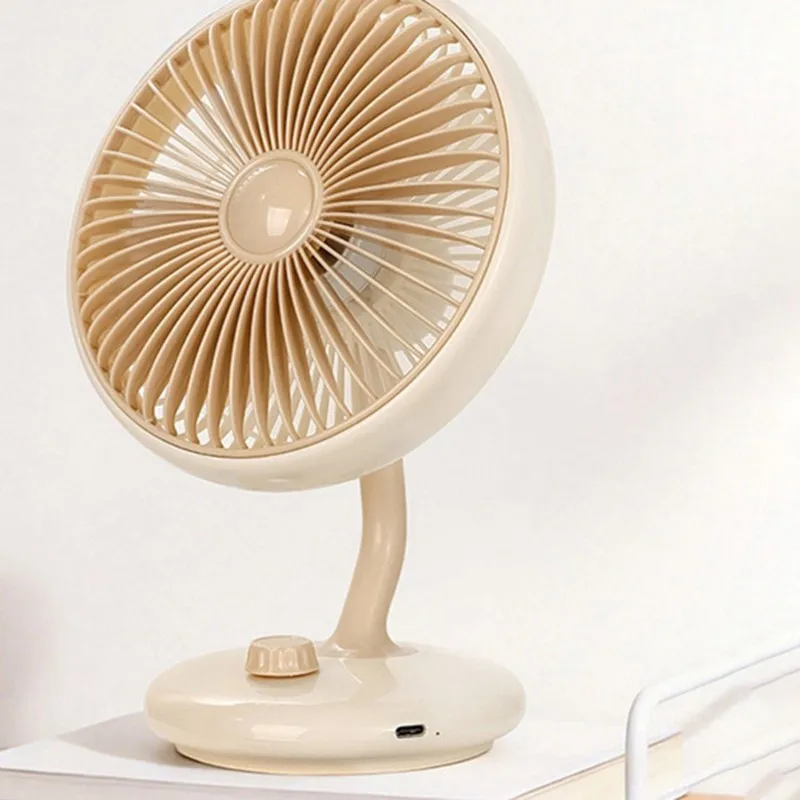 Ventilador De Mesa Estilo Retrô Europeu, Alimentado Por Usb.