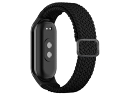 Pulseira De Relógio Ajustável Em Nylon Trançado Elástico Xdfind Para Xiaomi Smart Band 10 / 9 / 8
