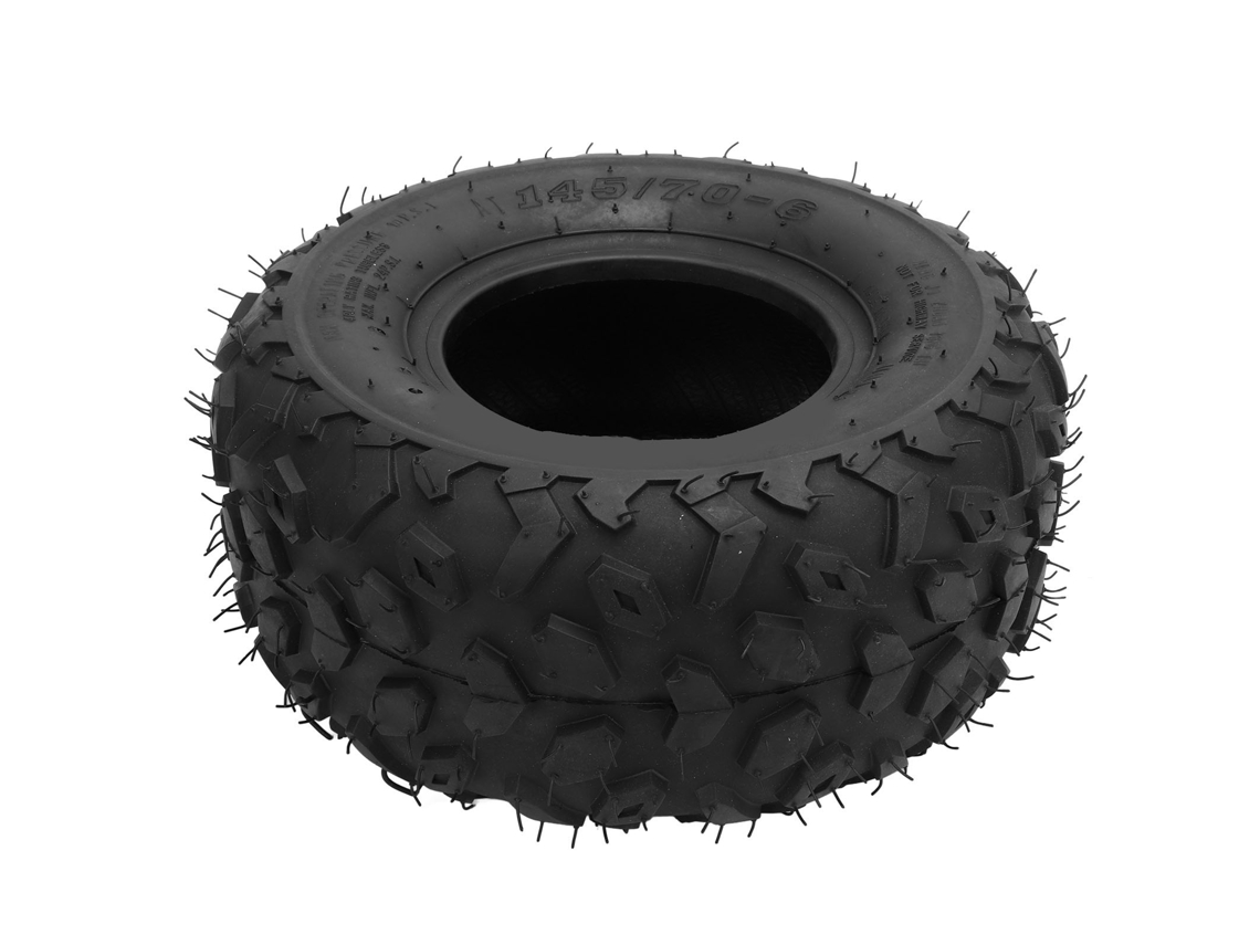 Pneu Mali Sem Câmara Off Road 145/70 6, Anti Furto, Antiderrapante para ATV, UTV, Kart