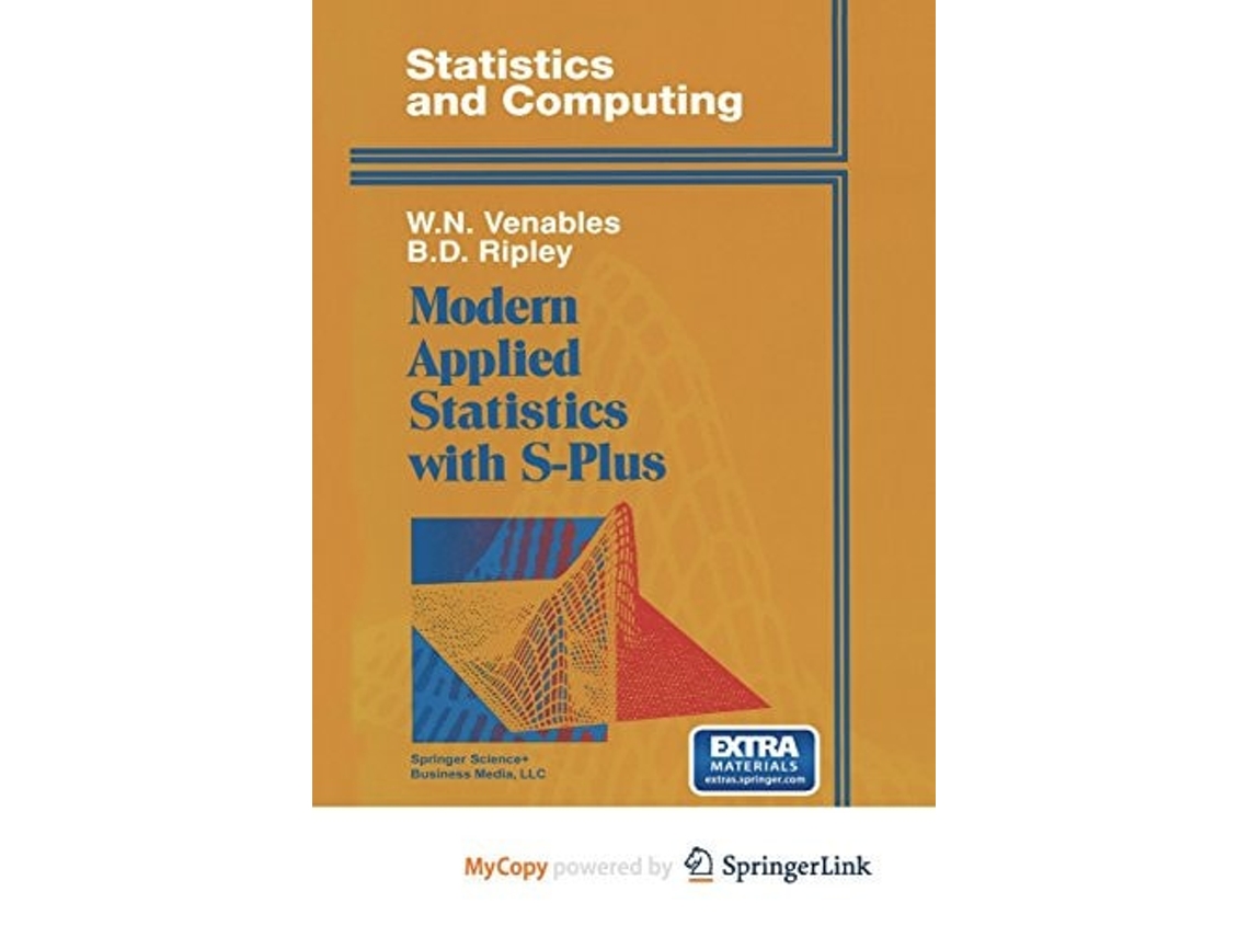 Livro Modern Applied Statistics with S-Plus de WN Venables (Inglês)