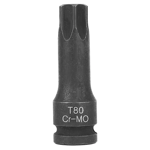 Adaptador De Soquete De 1/2" Para Ferramentas Pneumáticas, Encaixe Estrela, T80 Para Reparo De Automóveis