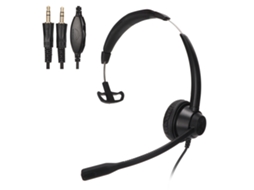 Fone de Ouvido Monaural LAXISCREED 3.5mm para Pc