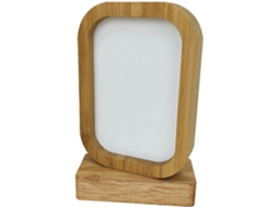 Moldura Bambu Sintético Delicada Elegante Parede Dupla Proteção Fotos Ideal Decoração Bares Exibição Objetos GOKOCO