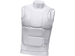 Protetor de Peito Respirável para Karatê Textura de Nylon, Adequado para Absorção de Impacto, Forro para Artes Marciais. SFUSHOS