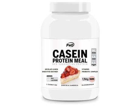 Casein Protein Meal Tarta De Queso Fresa 1,5 Kg Pwd Nutrition