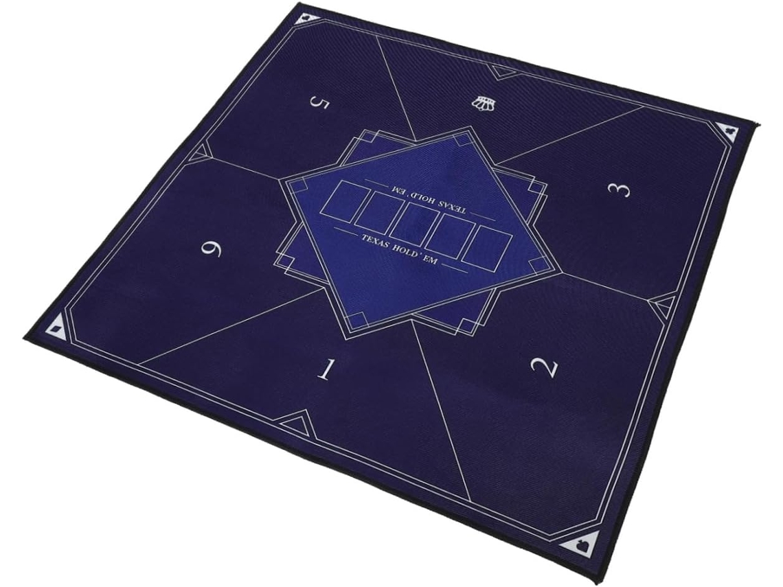 Tapete De Pôquer Portátil Antiderrapante Para Jogos De Tabuleiro