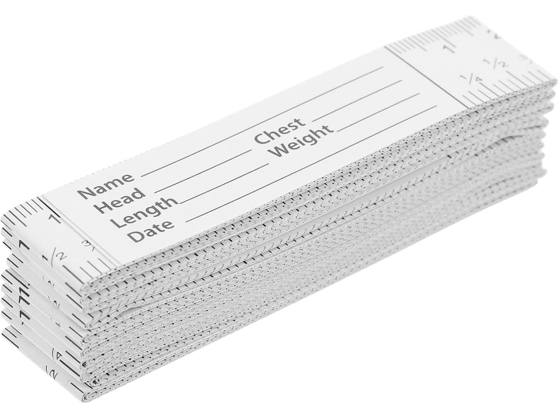Régua De Papel 152cm Com Escala Dupla Para Medições Precisas, Pacote Com 10 Unidades, Ideal Para Escolas E Construção
