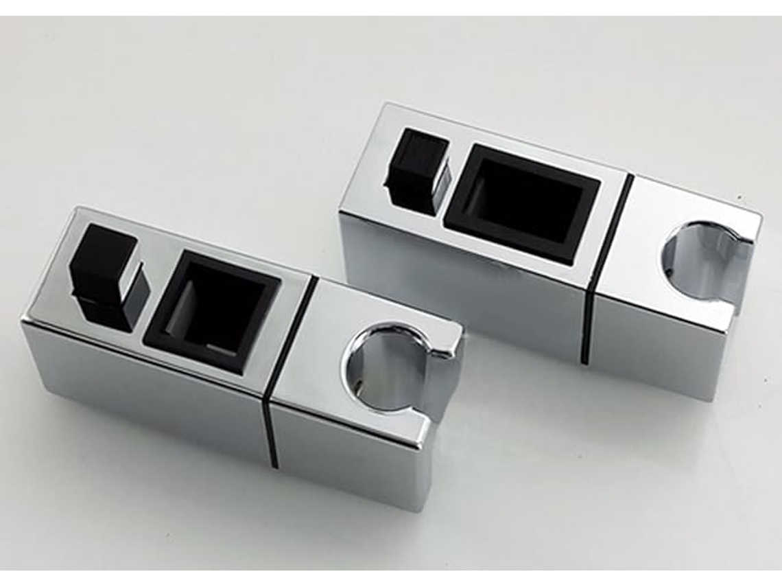 Lurelia Suporte Barra Para Chuveiro Abs Cromado 30×15 Mm Ajustável Deslizante