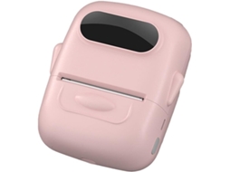 Mini Impressora Térmica Portátil Para Pequenas Empresas, Casa E Escritório, Rosa. Gokoco