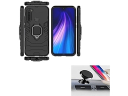 Kit Capa + Película Xiaomi Redmi Note 8 2021 PHONECARE Preto