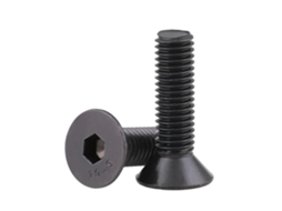 Conector Hexagonal De Cabeça Escareada Em Aço Liga Preto )