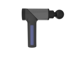 Pistola De Massagem Muscular Mini Usb Recarregável Com Display Digital, Alívio De Tensões Musculares，preta