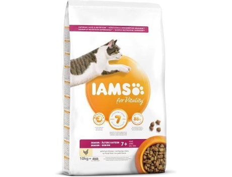 Ração para Gatos  (10 Kg - Seca - Sénior)