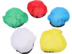 Conjunto De 5 Lentes Redondas Universais De 7 Polegadas Para Flashes Fotográficos, Em Tecido Macio, Nas Cores: Branco, Amarelo, Vermelho E Verde.