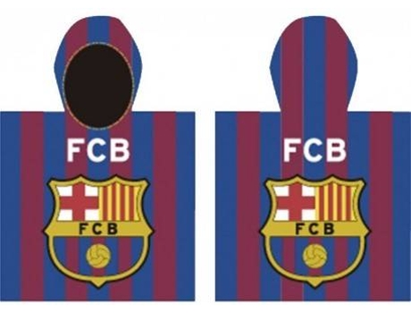Poncho Fcb-Barc21 Grana 60x120 cm