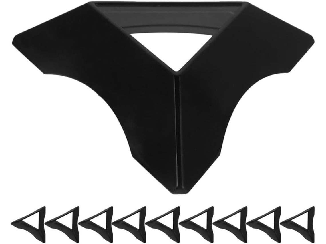 Ideal Para Organizar E Exibir 10 Cubos Triangulares Transparentes Com Estrutura De Tripé, Design Portátil E Durável Em