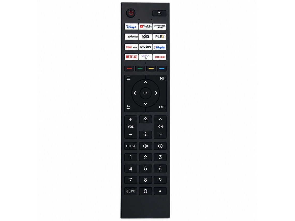 Comando À Distância Para Tv Compatível Com Toshiba Ct-95082, Sem Configuração E Sem Voz