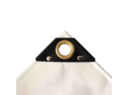 Cobertura Lona 4x5m em PVC Branco 650g/m² Impermeável e Resistente para Proteção Boni Shop