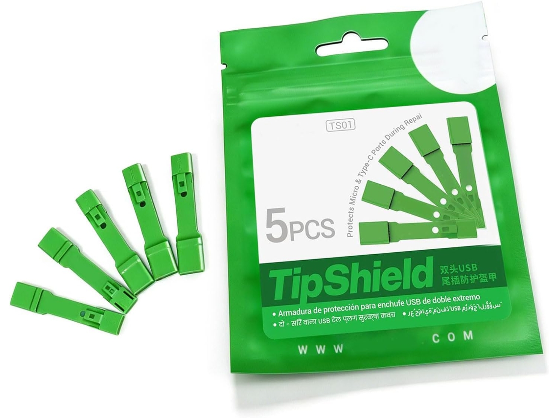 5 Conectores Usb Com Proteção Traseira, Proteção E Porta Tipo C Durante O Reparo, Ferramenta De Remoção Resíduos