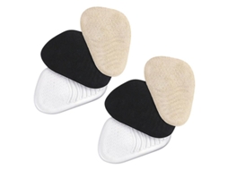 6 Pares De Meias Palmilhas De Gel Allinless