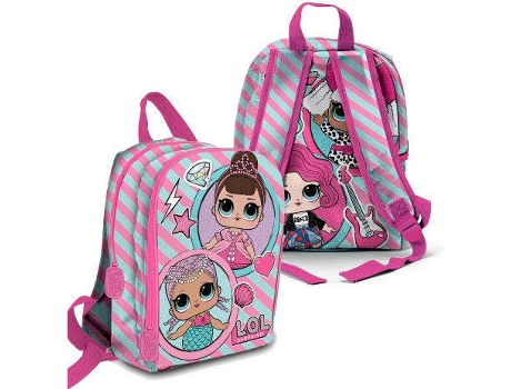 Mochila  LOL Surprise Whats the Buzz Rosa (25x32x10cm)