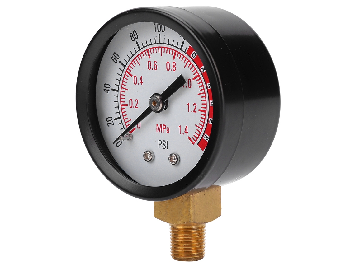 Manômetro Radial Para Compressor De Ar 1.4mpa