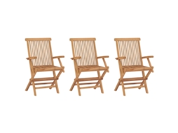 Folding Chair, Folding Chairs Vidaxl Marrom Madeira (n/a)
