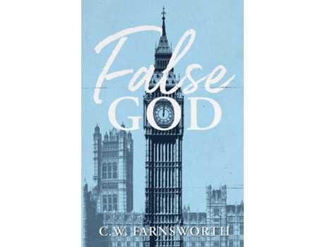 Livro False God de CW Farnsworth (Inglês)