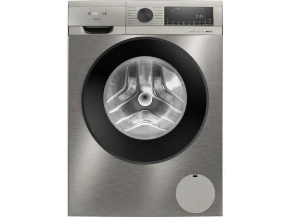 Máquina de Lavar Roupa SIEMENS WG56G2ZAES (10 kg - 1600 RPM - Inox)