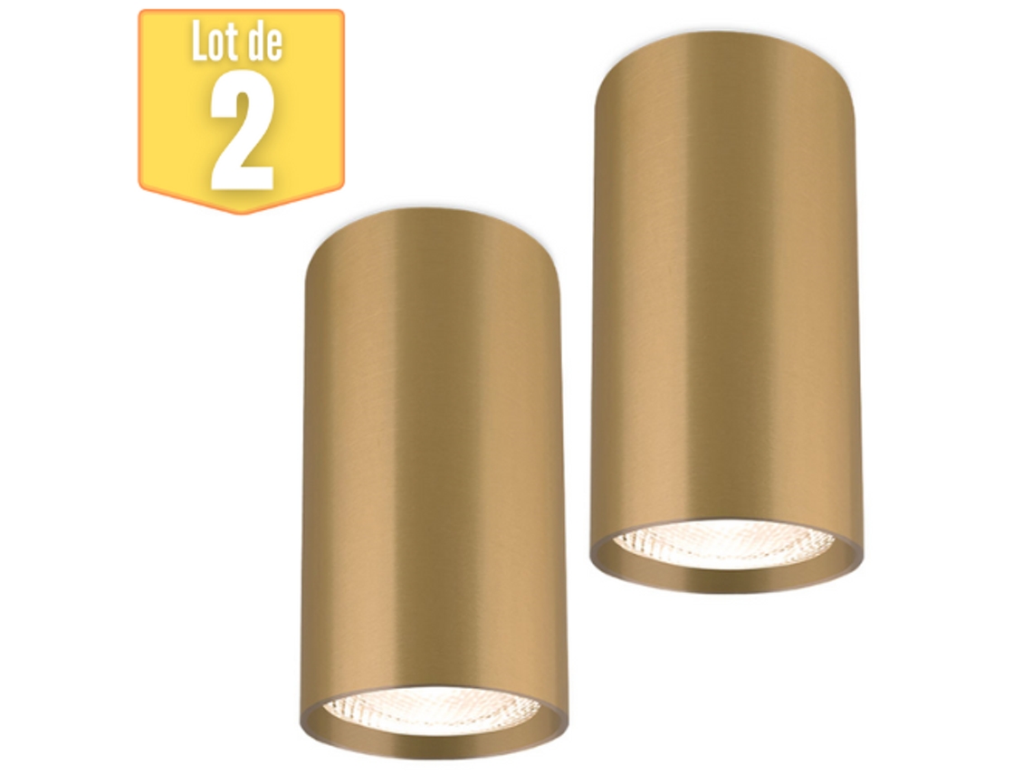 Conjunto de 2 Gama-5510C Rouls Alu Luzes de Tecto BRAYTRON