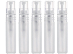 5 Garrafas Spray Nebulização Fina Viagem 5ml