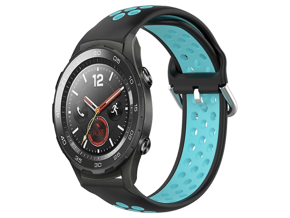 Pulseira De Silicone Esportiva Perfurada E Respirável De 20 Mm Para Huawei Watch 2