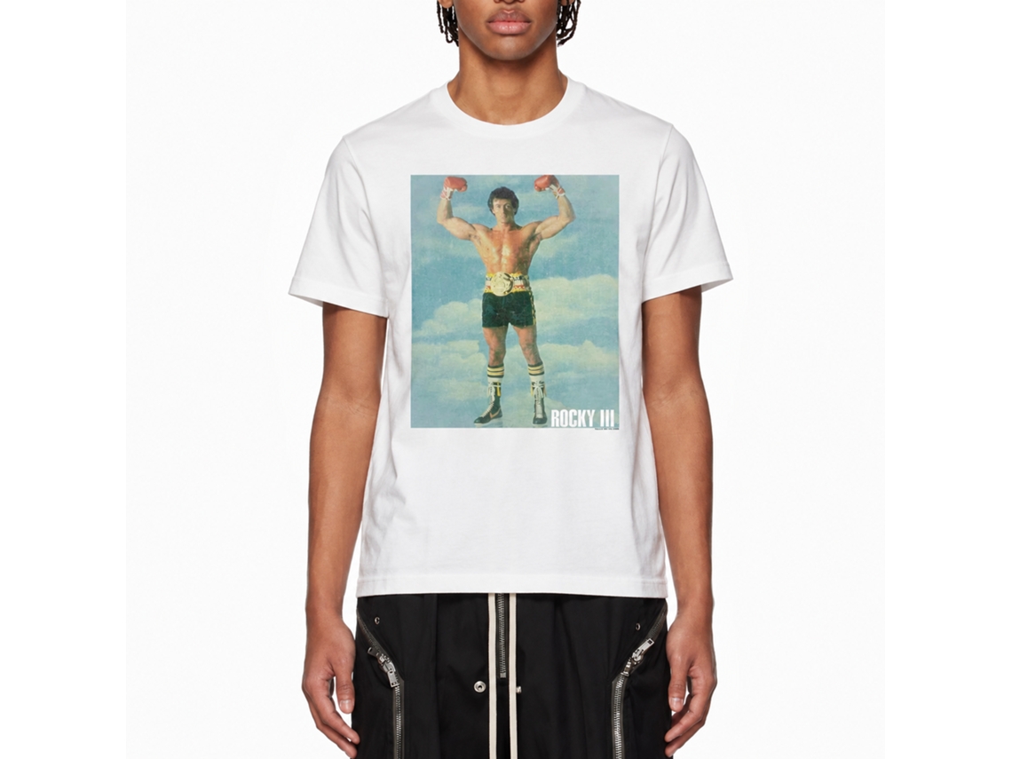 Rockinstone Rocky Movie So Fly White Adult T-shirt Size:xxxl