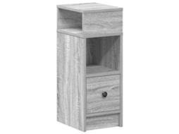 Mesa de Cabeceira 25x31x66 Cm Cinzento Sonoma MAISON EXCLUSIVE