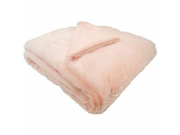 Manta Domiva Coração Rosa